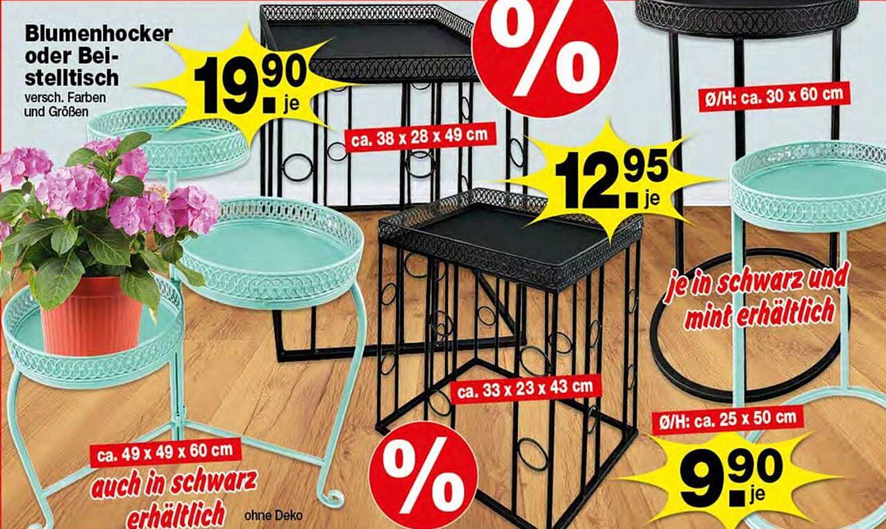 Blumenhocker oder Beistelltisch