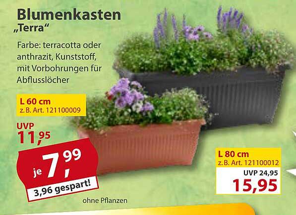 Blumenkasten „Terra“