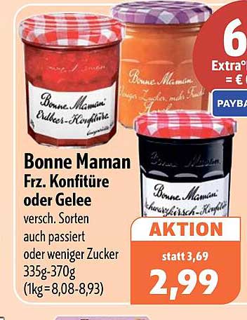 Bonne Maman Frz. Konfitüre oder Gelee