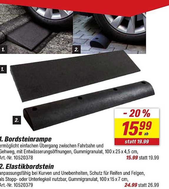 Bordsteinrampe