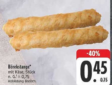 Börekstange* mit Käse, Stück