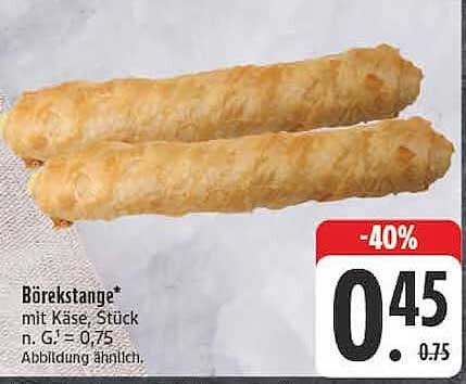 Börekstange* mit Käse, Stück