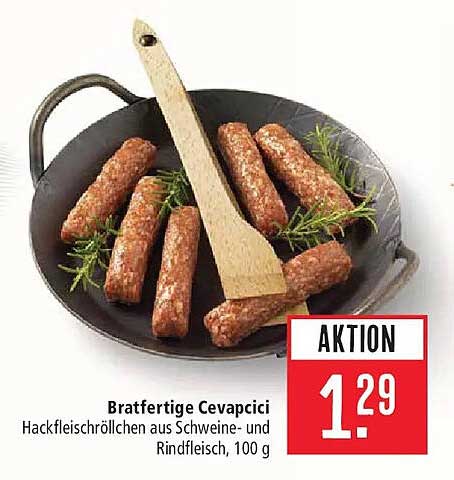 Bratfertige Cevapcici
