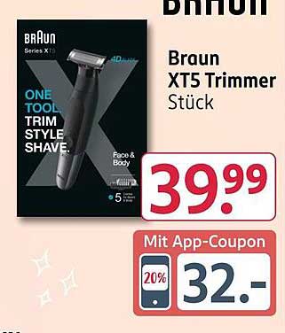 Braun XT5 Trimmer
