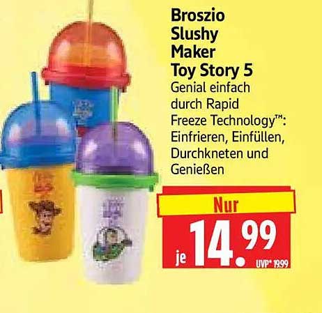 Broszio Slushy Maker Toy Story 5