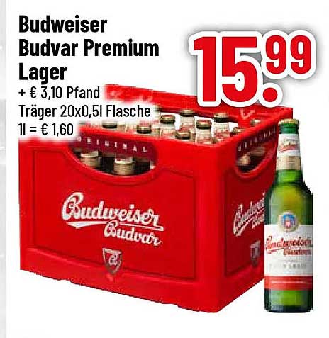 Budweiser Budvar Premium Lager