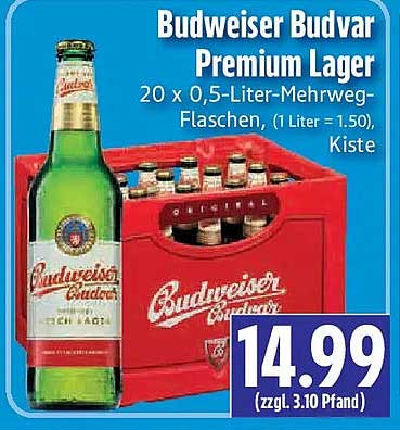 Budweiser Budvar Premium Lager