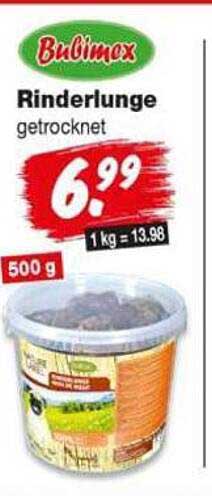 Bulimex Rinderlunge getrocknet