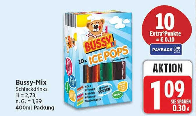 Bussy-Mix Schleckdrinks