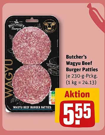 Butcher’s Wagyu Beef Burger Patties