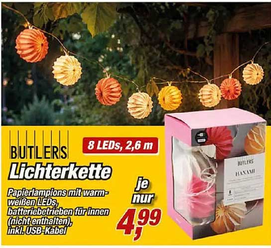 BUTILERS Lichterkette