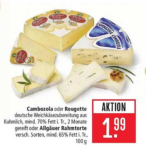 Cambozola oder Rougette