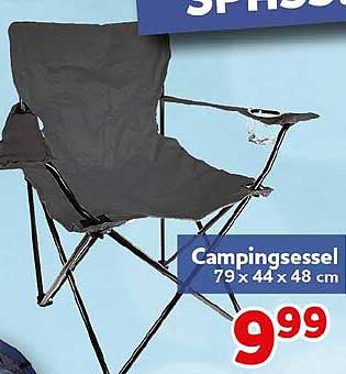 Campingsessel 79 x 44 x 48 cm