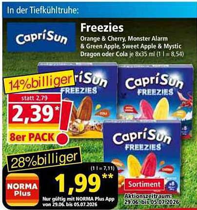 Capri-Sun Freezies