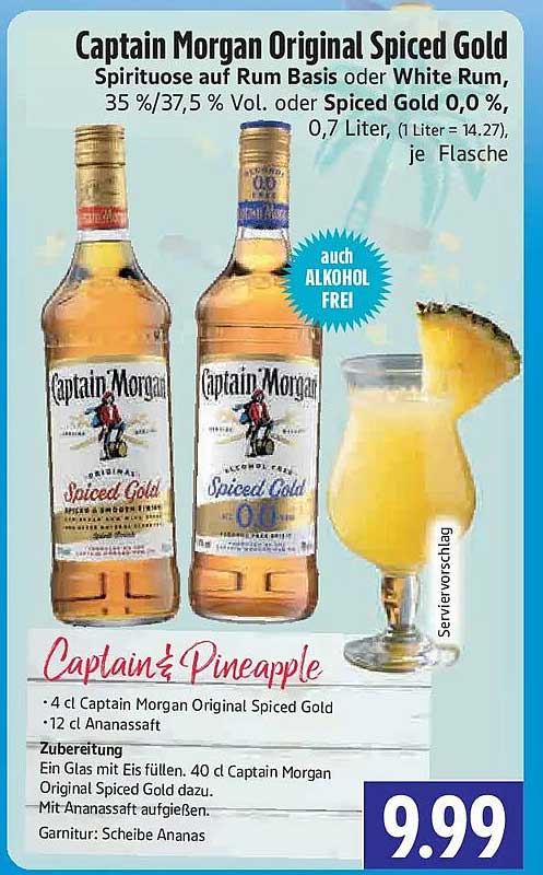 Captain Morgan Original Spiced Gold