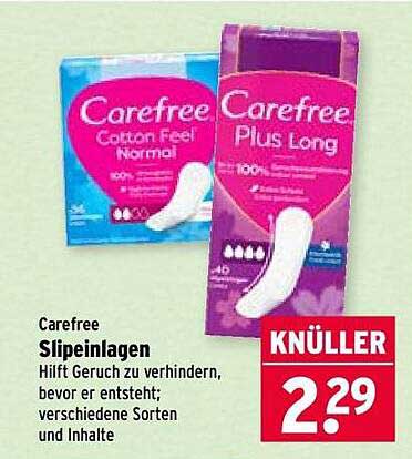 Carefree Slipeinlagen