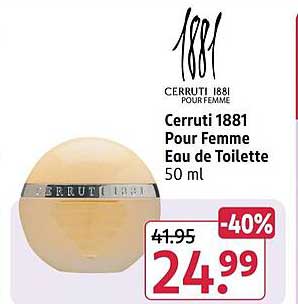 Cerruti 1881 Pour Femme Eau de Toilette 50 ml