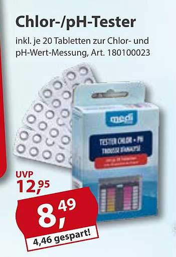 Chlor-/pH-Tester