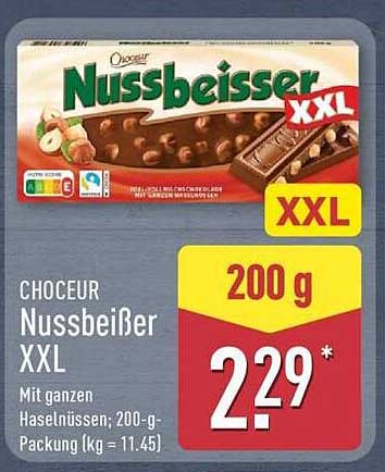 CHOCEUR Nussbeißer XXL