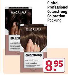 Clairol Professional Colorstrong Coloration Packung