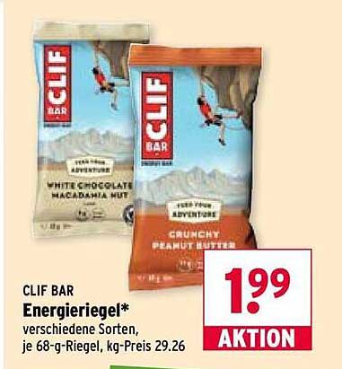 CLIF BAR Energieriegel*