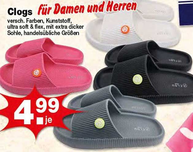 Clogs für Damen und Herren