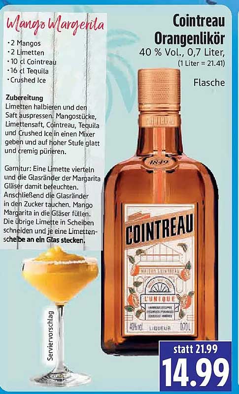Cointreau Orangenlikör