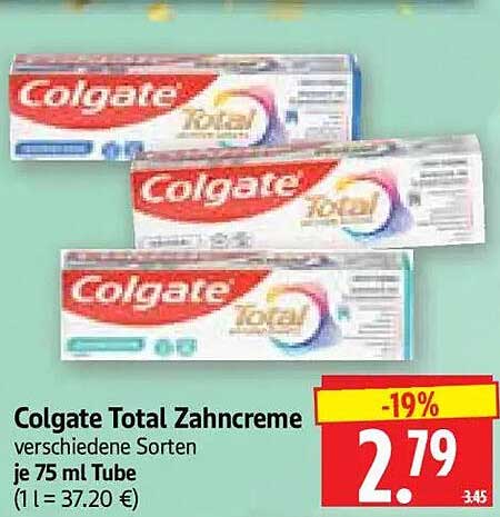Colgate Total Zahncreme