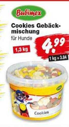 Cookies Gebäckmischung für Hunde