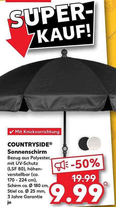 COUNTRYSIDE® Sonnenschirm