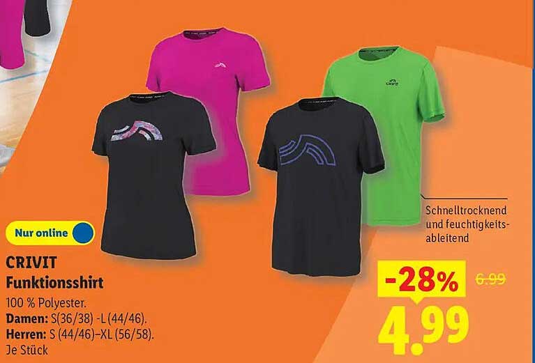 CRIVIT Funktionsshirt