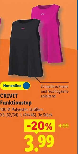 CRIVIT Funktionstop