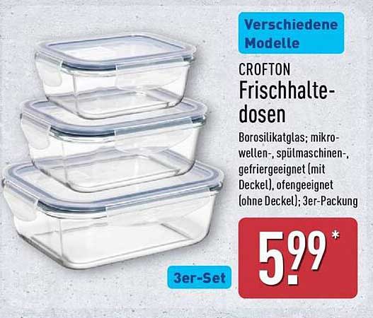 CROFTON Frischhaltedosen