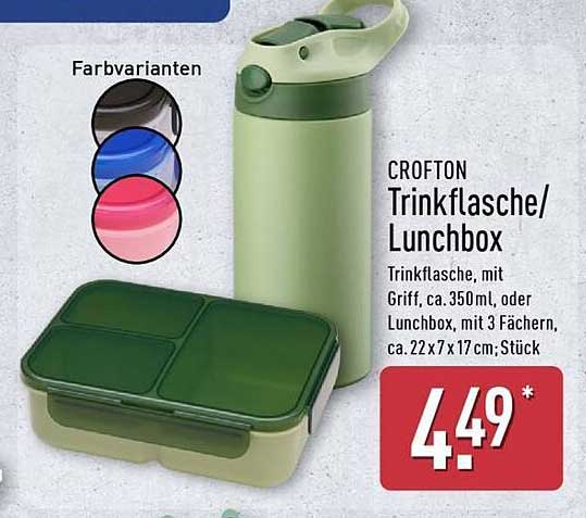 CROFTON Trinkflasche/Lunchbox