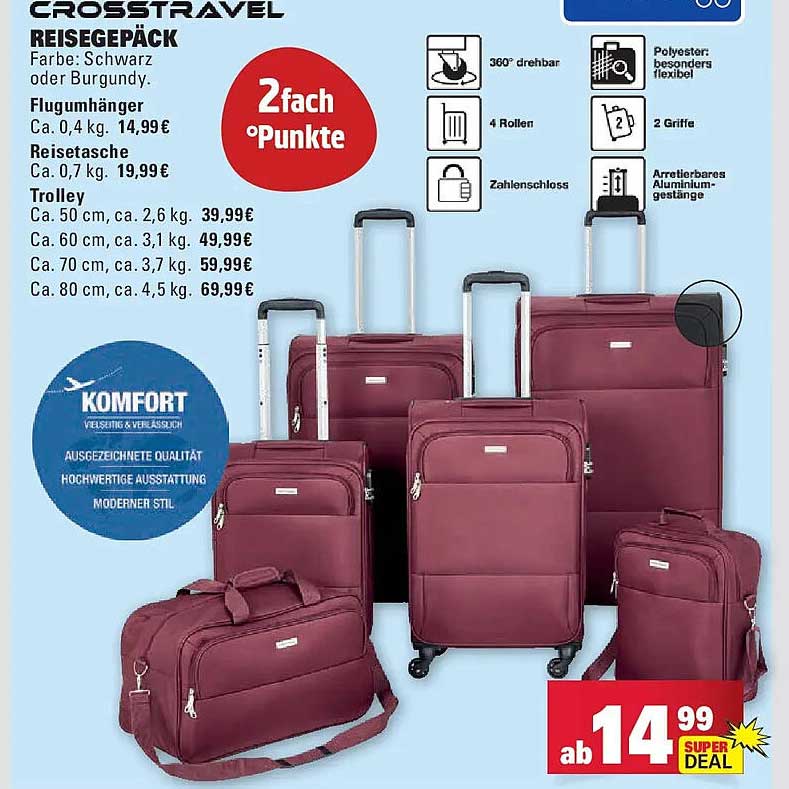 CROSSTRAVEL REISEGEPÄCK