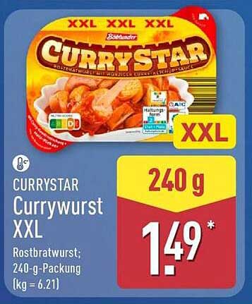 CURRYSTAR Currywurst XXL