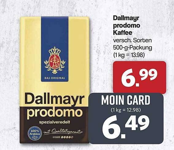 Dallmayr prodomo Kaffee