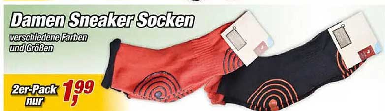 Damen Sneaker Socken