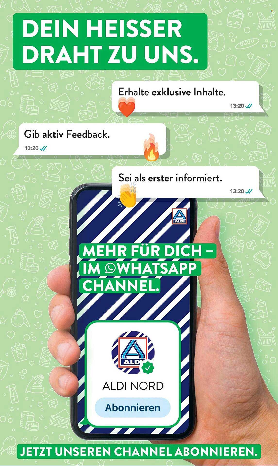 DEIN HEISSER DRAHT ZU UNS.