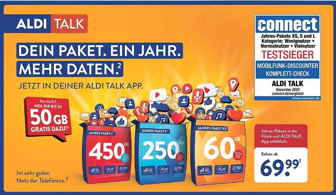DEIN PAKET. EIN JAHR. MEHR DATEN.