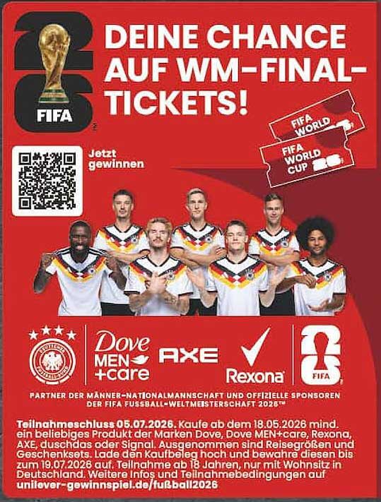 DEINE CHANCE AUF WM-FINAL-TICKETS!