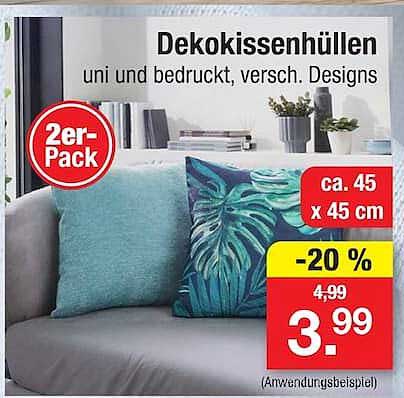 Dekokissenhüllen