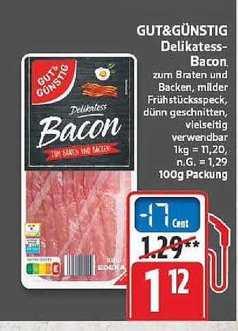 Delikatess-Bacon