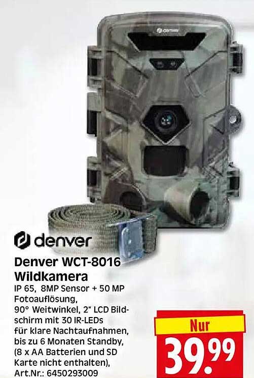 Denver WCT-8016 Wildkamera
