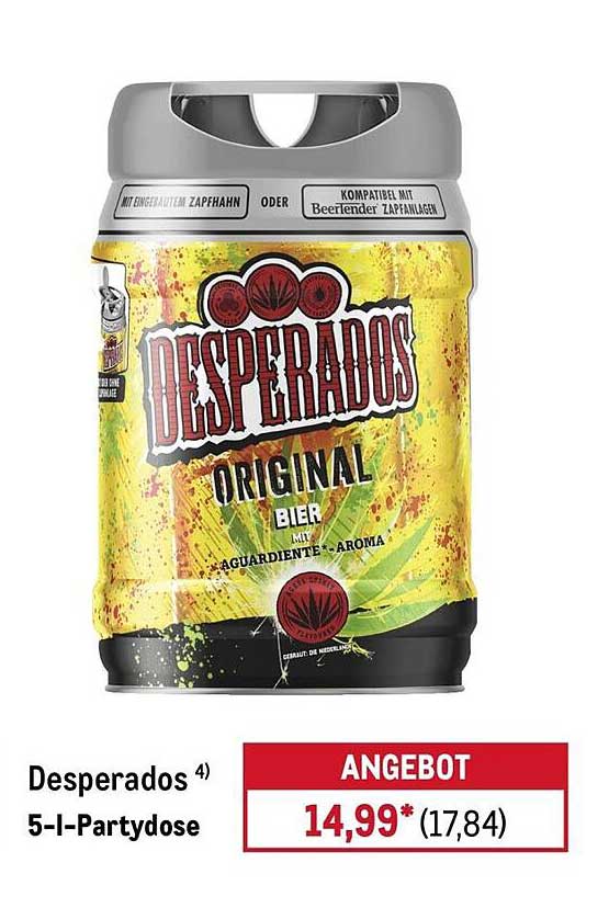 Desperados 5-l-Partydose