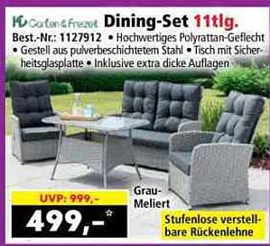 Dining-Set 11tlg.