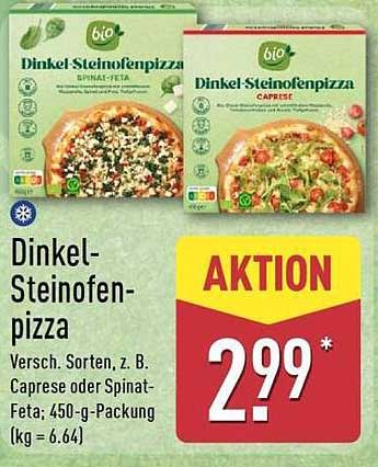 Dinkel-Steinofenpizza