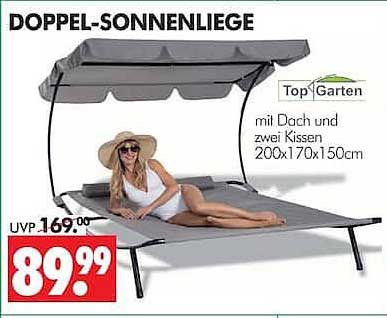 DOPPEL-SONNENLIEGE