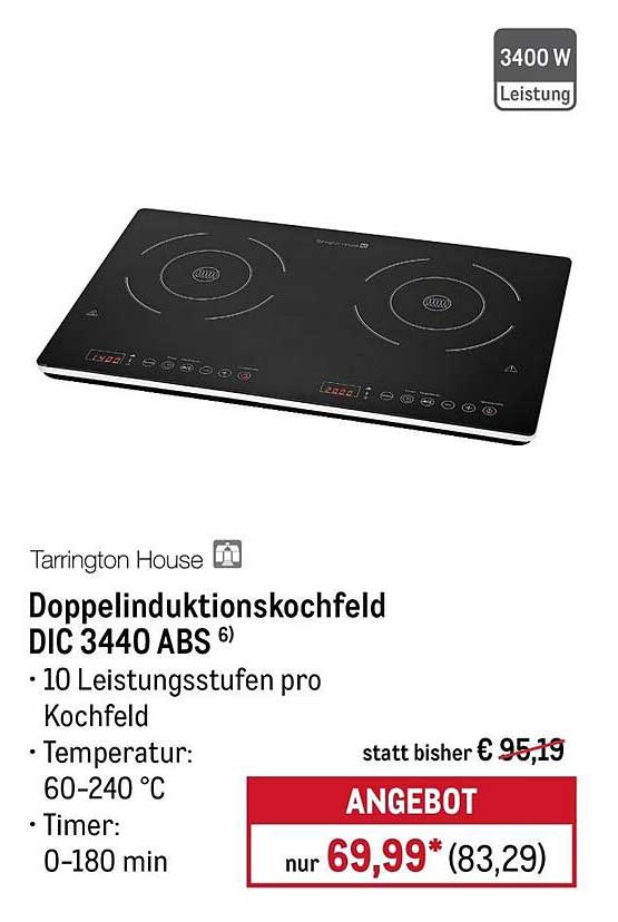 Doppelinduktionskochfeld DIC 3440 ABS