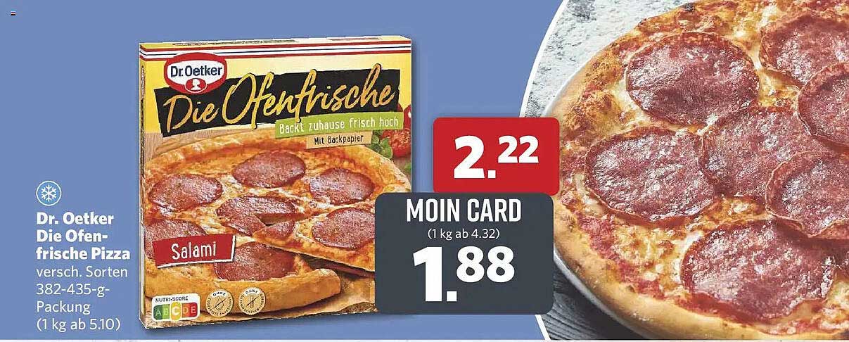 Dr. Oetker Die Ofenfrische Pizza versch. Sorten 382-435-g-Packung
